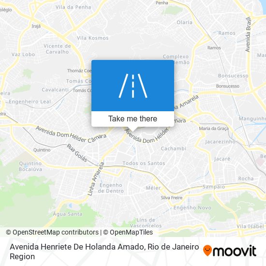 Mapa Avenida Henriete De Holanda Amado