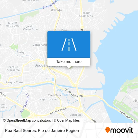 Rua Raul Soares map