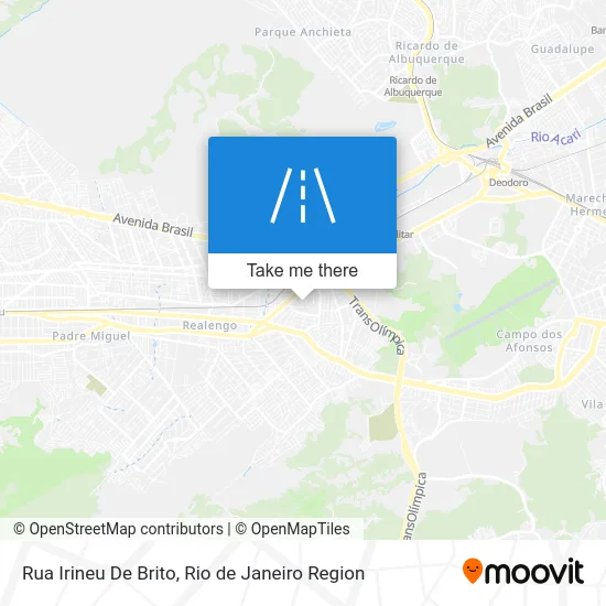 Rua Irineu De Brito map