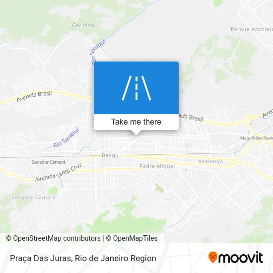 Praça Das Juras map