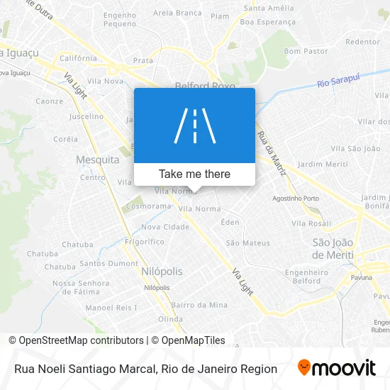 Rua Noeli Santiago Marcal map