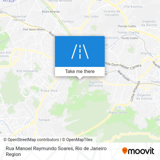 Rua Manoel Raymundo Soares map