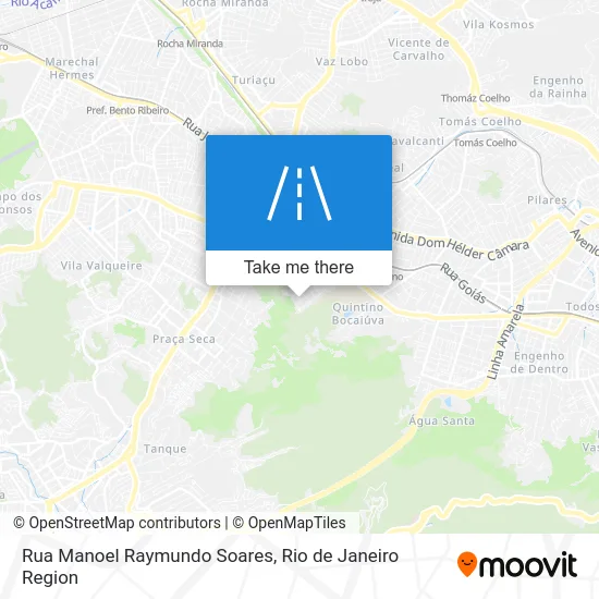 Rua Manoel Raymundo Soares map