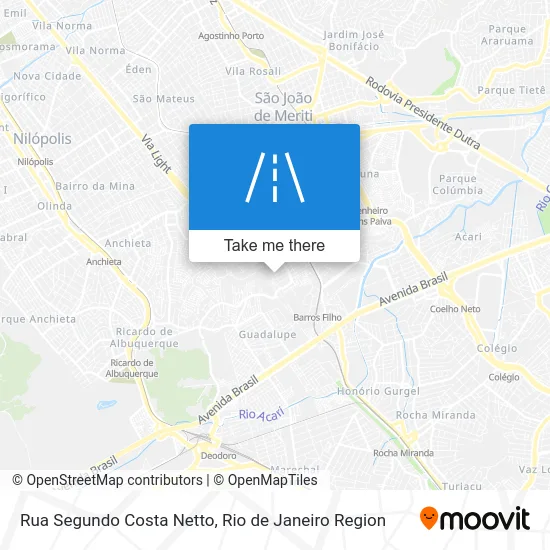 Rua Segundo Costa Netto map
