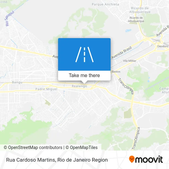 Rua Cardoso Martins map