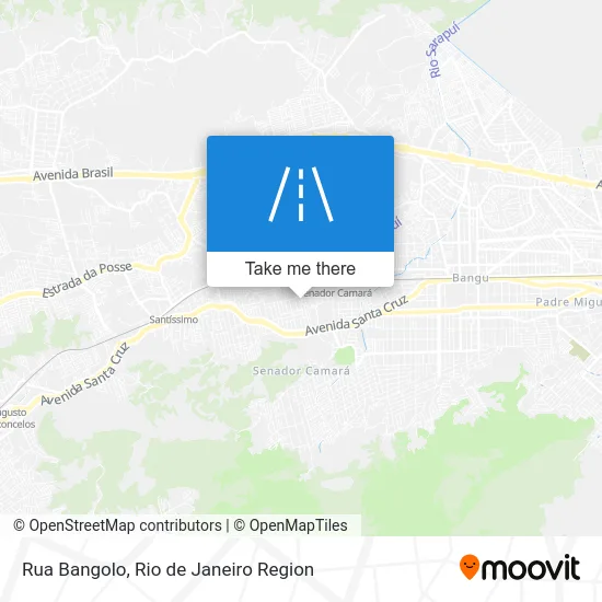Rua Bangolo map
