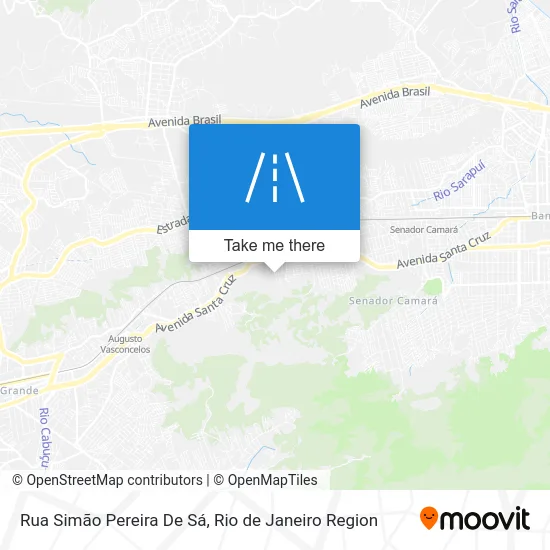 Rua Simão Pereira De Sá map