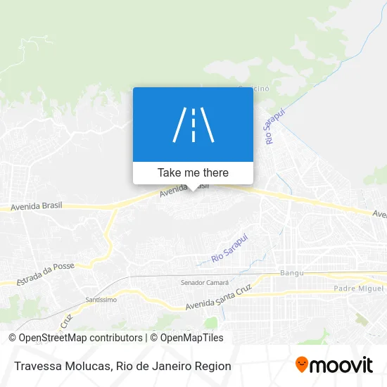 Travessa Molucas map