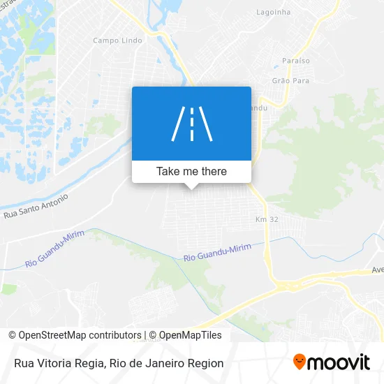 Rua Vitoria Regia map