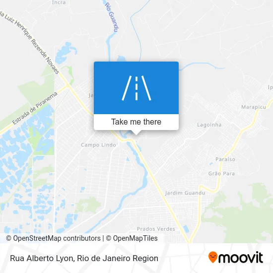 Rua Alberto Lyon map