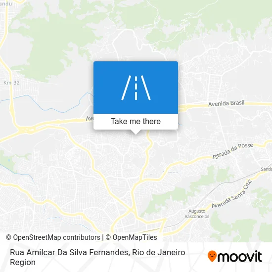Rua Amilcar Da Silva Fernandes map