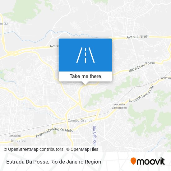 Estrada Da Posse map