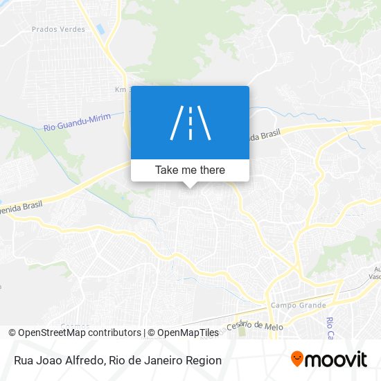 Rua Joao Alfredo map