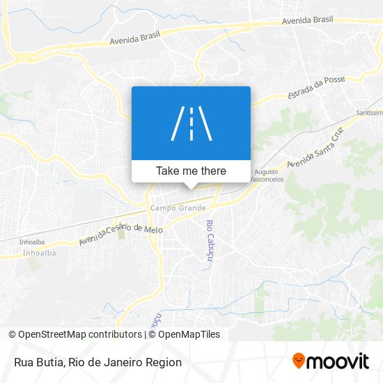 Rua Butia map