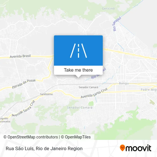 Rua São Luís map