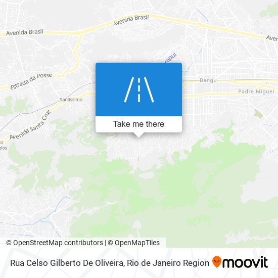 Mapa Rua Celso Gilberto De Oliveira