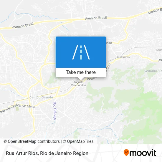 Rua Artur Rios map