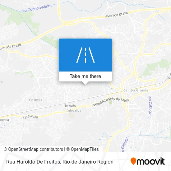 Rua Haroldo De Freitas map