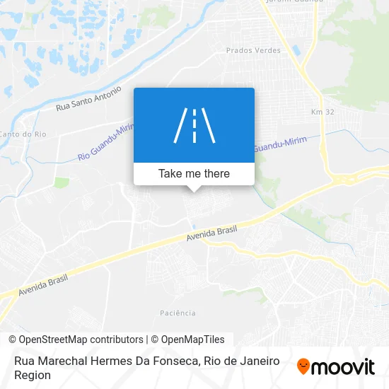 Rua Marechal Hermes Da Fonseca map