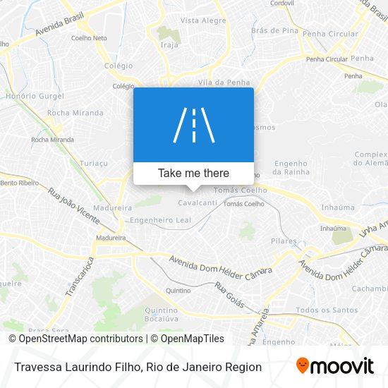 Travessa Laurindo Filho map