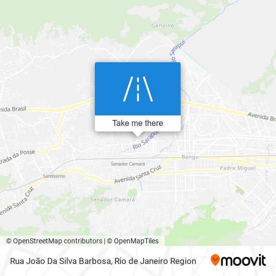 Rua João Da Silva Barbosa map