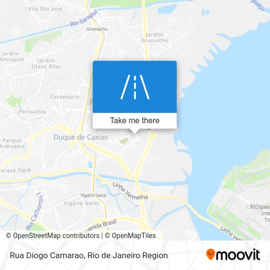 Rua Diogo Camarao map