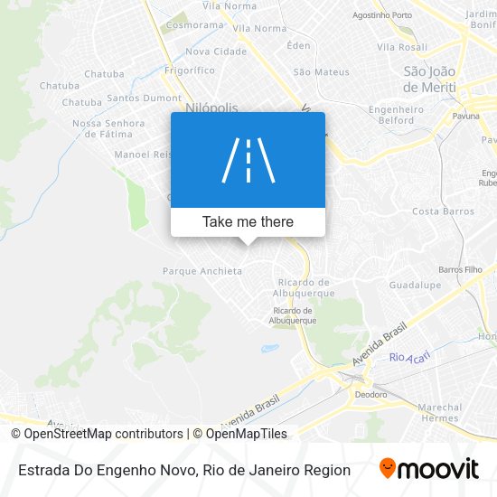 Estrada Do Engenho Novo map