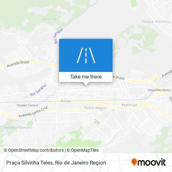 Mapa Praça Silvinha Teles