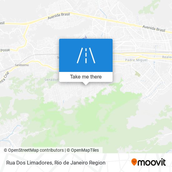 Rua Dos Limadores map