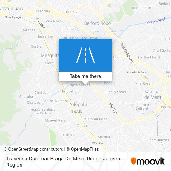Travessa Guiomar Braga De Melo map