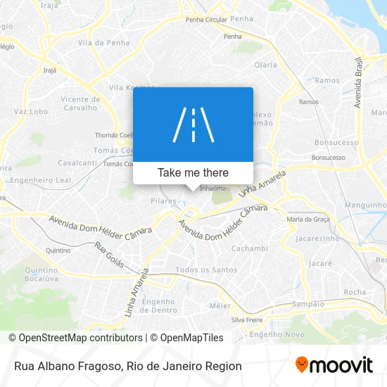 Rua Albano Fragoso map