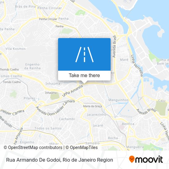 Rua Armando De Godoi map