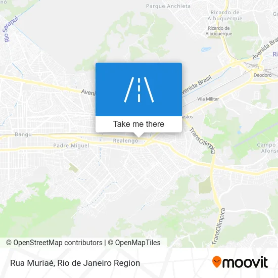 Rua Muriaé map