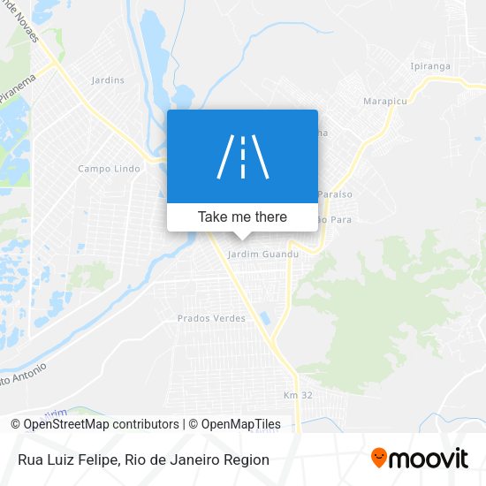 Rua Luiz Felipe map