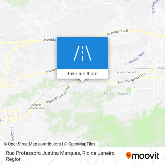 Rua Professora Justina Marques map