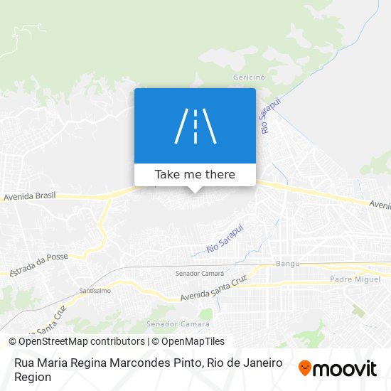 Mapa Rua Maria Regina Marcondes Pinto