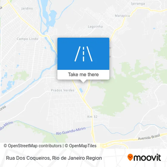 Rua Dos Coqueiros map