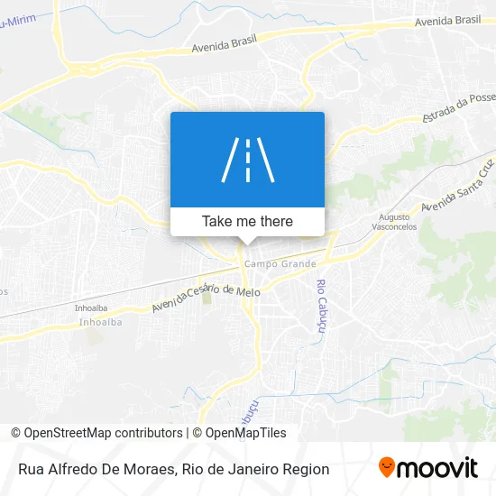 Rua Alfredo De Moraes map