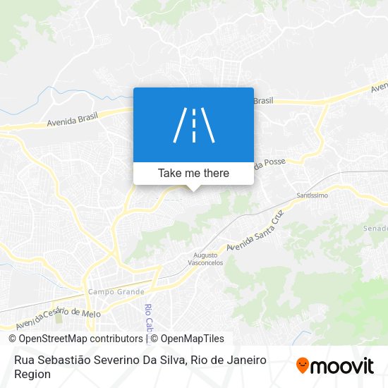 Rua Sebastião Severino Da Silva map