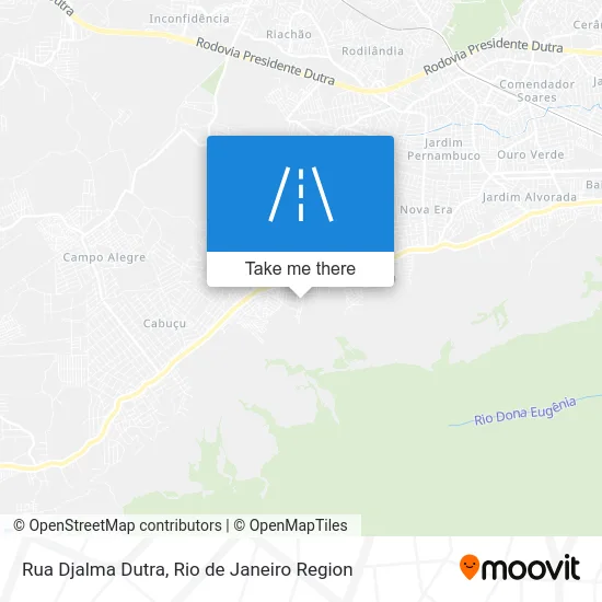 Rua Djalma Dutra map