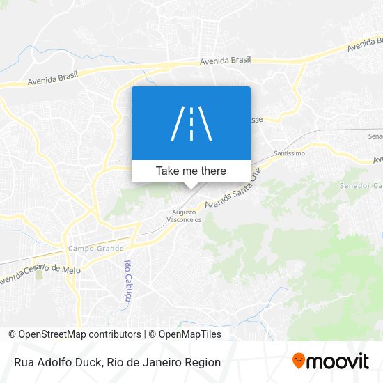 Rua Adolfo Duck map