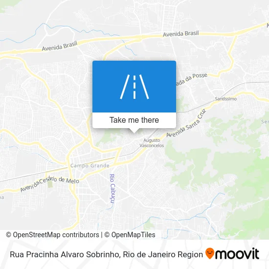 Rua Pracinha Alvaro Sobrinho map