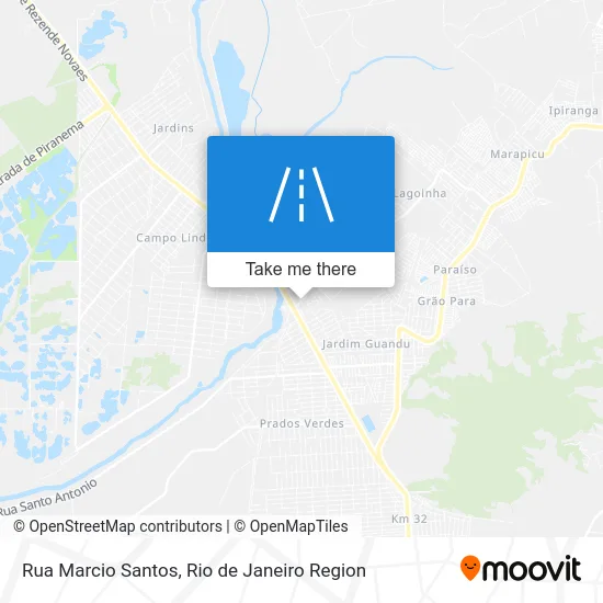 Rua Marcio Santos map