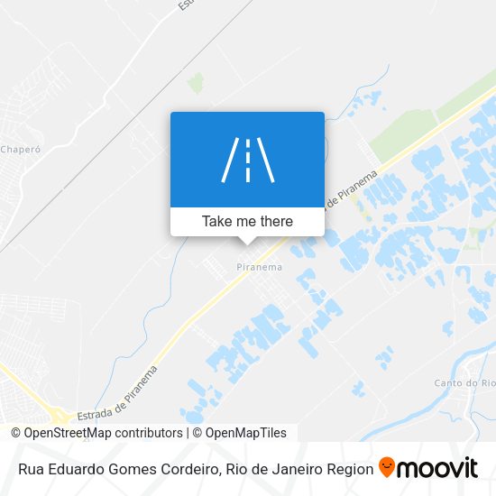 Rua Eduardo Gomes Cordeiro map