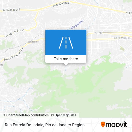 Rua Estrela Do Indaia map