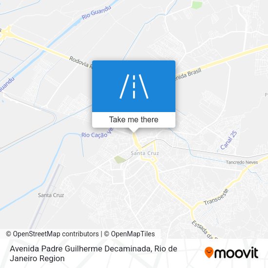 Avenida Padre Guilherme Decaminada map