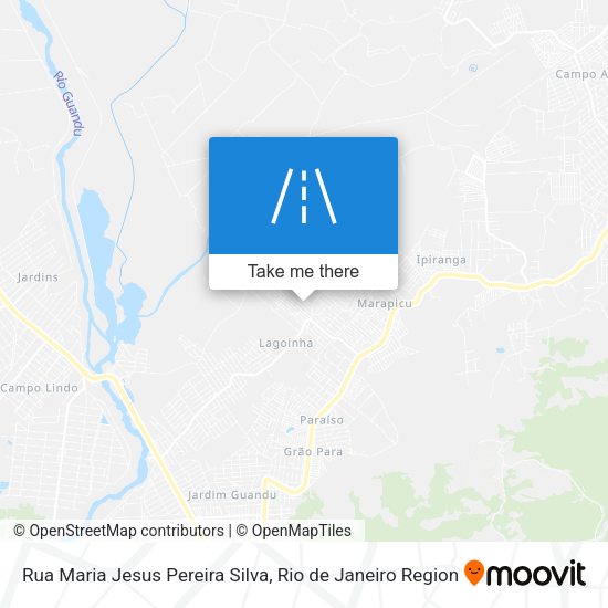 Rua Maria Jesus Pereira Silva map