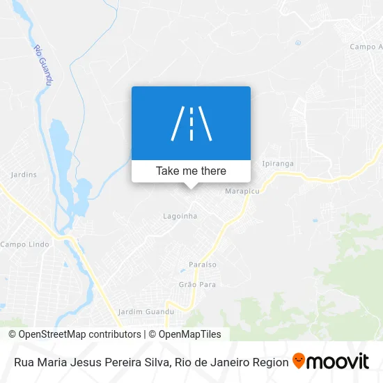 Rua Maria Jesus Pereira Silva map