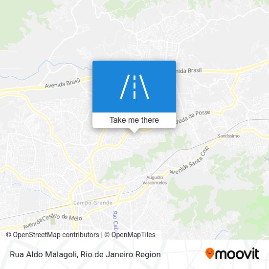 Rua Aldo Malagoli map