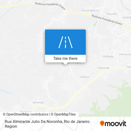 Rua Almirante Julio De Noronha map
